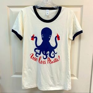 ModCloth Use Less Plastic Graphic Tee NWOT